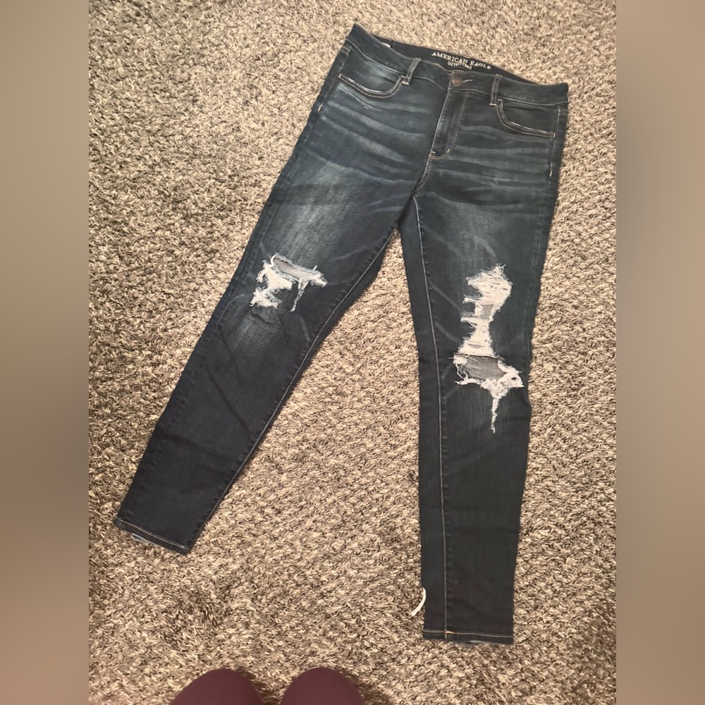 Great pair of jeans. Very comfortable with stretch only worn few times
